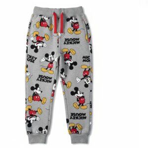 Disney Mickey Mouse Sweatpants / Joggers Sizes T4 / 6/7 (2 pack Lot) Unisex